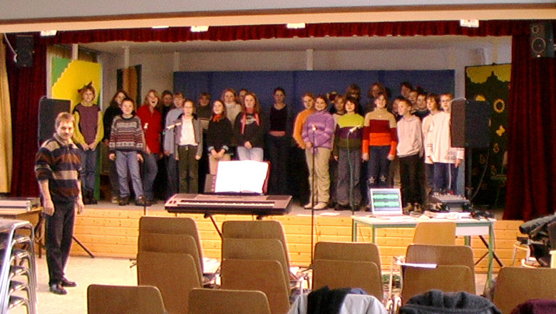 Tonaufzeichnung des Mädchenchors der Jahn- Sekundarschule Freyburg