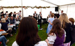 Musikalische Weinverkostung zum Sommerweinfest in Steigra am 29.06.2013