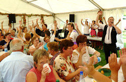 Musikalische Weinverkostung zum Sommerweinfest in Steigra am 30.06.2012