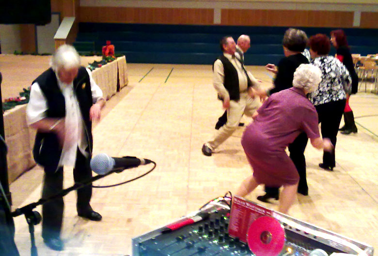 Seniorenweihnachtsfeier in Nebra - Musik by DJ Rainer