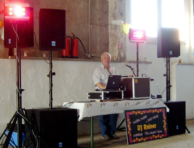 Anlage mit 2800 Watt - Musik by DJ Rainer