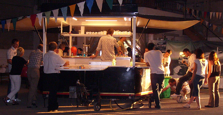 Schnappschuss vom Polterabend in Steigra